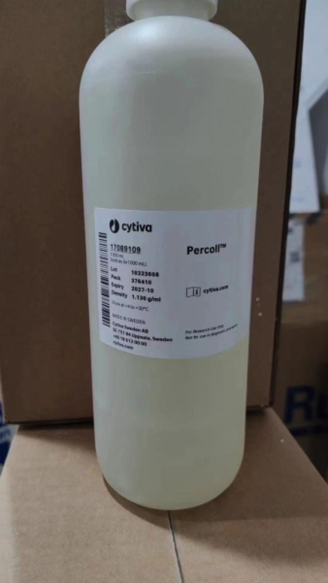 PERCOLL 细胞分离液 货号17089109 Cytiva/思拓凡