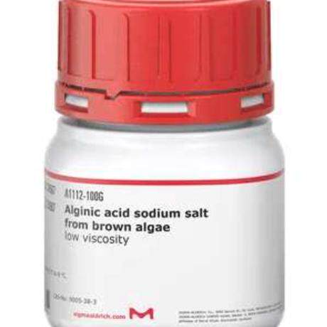 海藻酸 钠盐 来源于褐藻 货号A1112-100G Sigma-Aldrich 现货