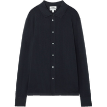 COS Mens Standard Fit Silk Cotton Blended Lapel Sweater 2024 New Product 1215784001