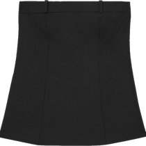 COS Womens Slim Fit Deconstructed Wool Tube Top Black 2024 Spring New Arrival 1217323001