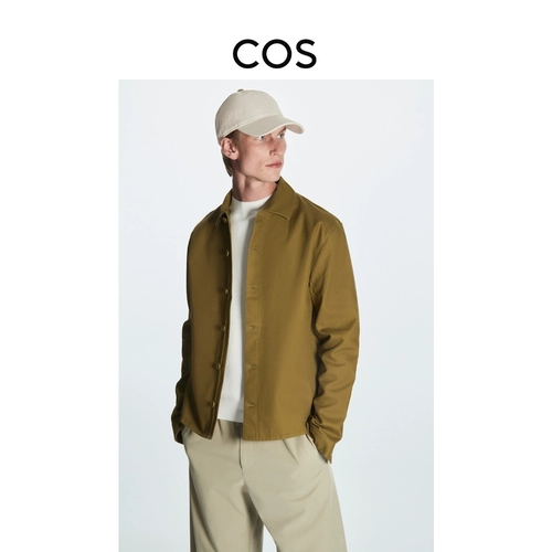 COS Нейтральные мужчины и женщины, шесть -бейсболка танин, бежевые летние новые продукты 1092902002M