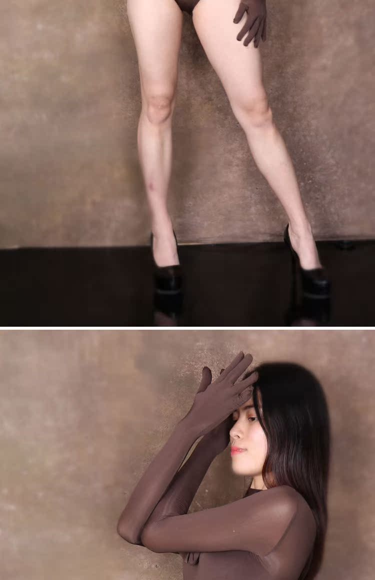 Phối cảnh áo khoác nam toàn thân bó sát cơ thể bán áo gợi cảm Ảnh hiệu suất sân khấu COSPLAY B17 áo liền thân gen bụng định hình