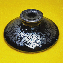Jianzhan iron tire oil drops Rabbit boutique three talent bowl pure handmade Bowl Bowl Bowl bottom body not hot large
