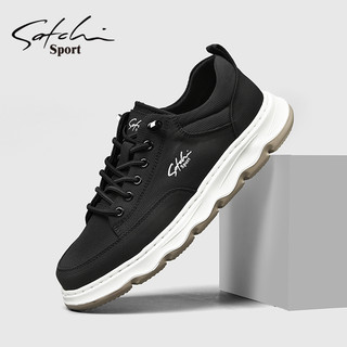 Satchi/Sachi Men's Shoes Genuine 2025 New Autumn Sneakers Men's Sports Casual Shoes Simple Sneakers