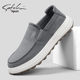 Shachi Men's Casual Shoes Winter 2025 Cloth Shoes Men's Slip-On Soft Sole New Dad Shoes Non-Slip Lazy Shoes