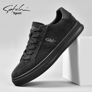 Satchi/Sachi Men's Shoes Genuine Autumn 2025 New Men's Casual Sneakers Trendy Versatile Handmade Cloth Shoes