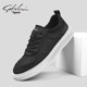 Shachi Men's Shoes 2025 Winter New Men's Fashion Casual Shoes Versatile Breathable Canvas Shoes Sports Casual Sneakers