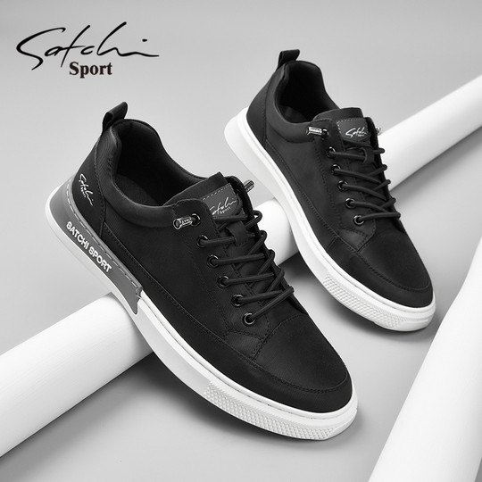 Shachi Men's Shoes Winter 2025 New Style Slip-On Trendy Versatile Sneakers Slip-On Canvas Shoes Men's Casual Shoes
