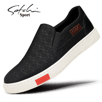 Sachchi Sports Mens Shoes 2022 New Summer Breathable Sail Cloth Shoes One Foot Pedal Set Foot Sloth Shoes Casual Shoes