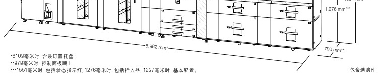 Máy photocopy sắc nét 9008N 12008N Máy in sao chép tốc độ cao