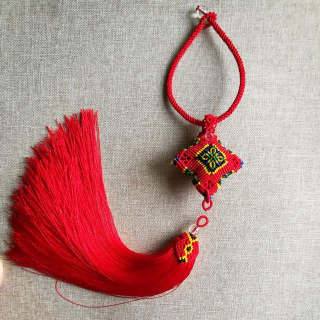 Pure hand - crafted load pack diy car hanging Su noble auspicious