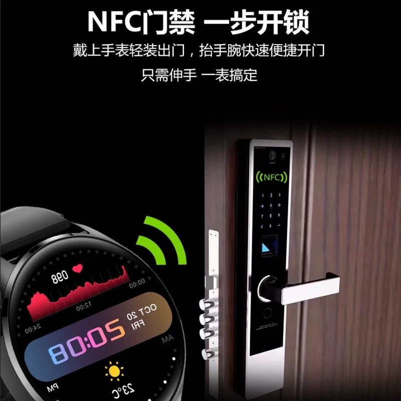 [Official Genuine Product] Huaqiangbei New Watch Gt5 Pro Smartwatch Bluetooth Sports Bracelet Multifunctional Heart Rate Blood Pressure Health Monitoring Can Make and Receive Calls Men's and Women's Adult Model