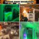 Halloween decoration spider cotton simulated spider silk outdoor scene layout props atmosphere decoration luminous spider web