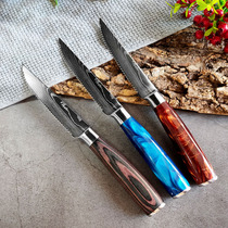 Frozen meat knife frozen conditioning knife bread melon fruit kitchen knife stainless steel cutting frozen meat serrated kitchen cutting barbecue Yangjiang