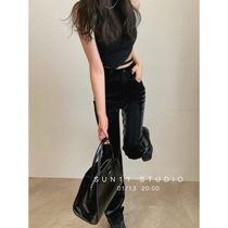 SUN11 Jeans Blazers Leather Pants Limited availability (up to 50% off) in stock seconds