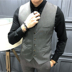 Suit ba mảnh nam mảnh mai đám cưới chú rể ăn mặc hộp đêm bar bar stylist Anh gió phù hợp với 3 phù hợp đồ vest nam Suit phù hợp