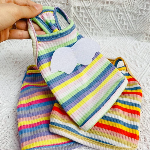 Ins ins wind dog cat pet щетковая одежда тонкая весна и летняя