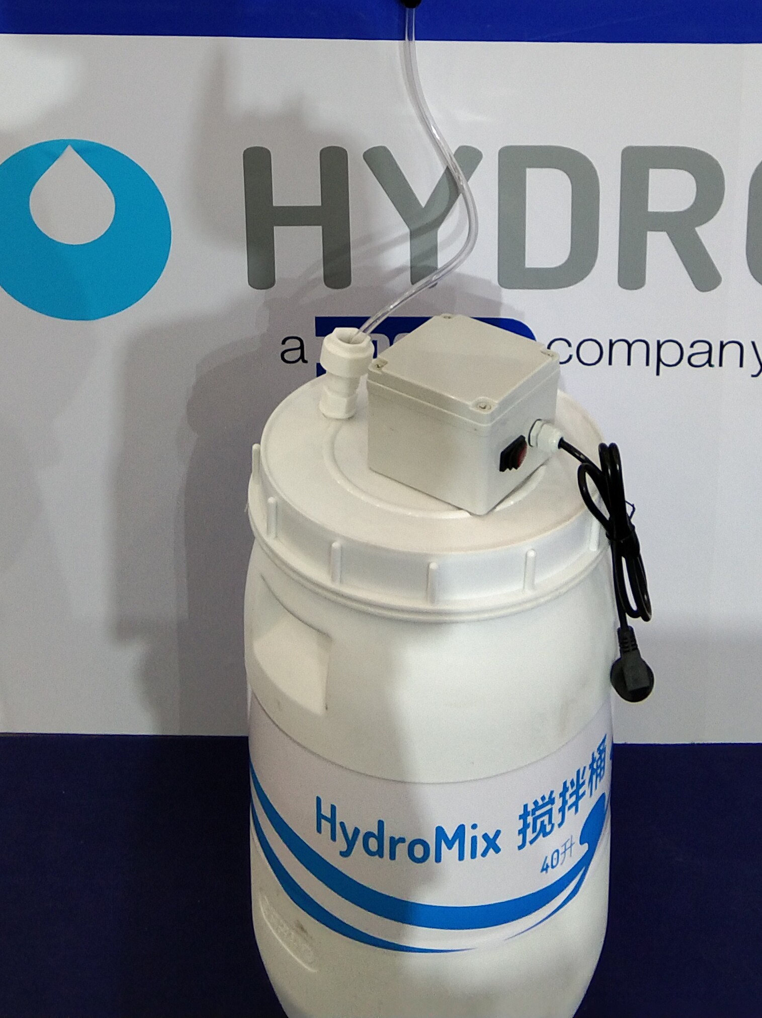 U.S. imports of HydroMix mixing barrels take plastic flocculant fertilization and medicine box, dosing barrels, mixing barrels