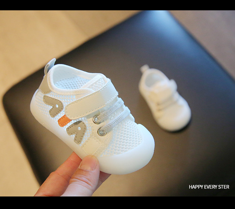 Little Baby Walking Shoes Spring and Autumn Season Sandals for Girls 6 Months Soft Sole Infant Shoes Boys Breathable Single Mesh Shoes 2 — 18