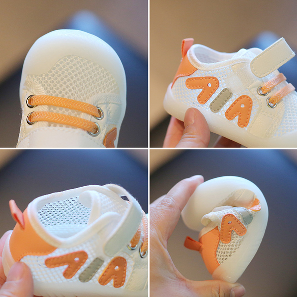 Little Baby Walking Shoes Spring and Autumn Season Sandals for Girls 6 Months Soft Sole Infant Shoes Boys Breathable Single Mesh Shoes 2 — 3
