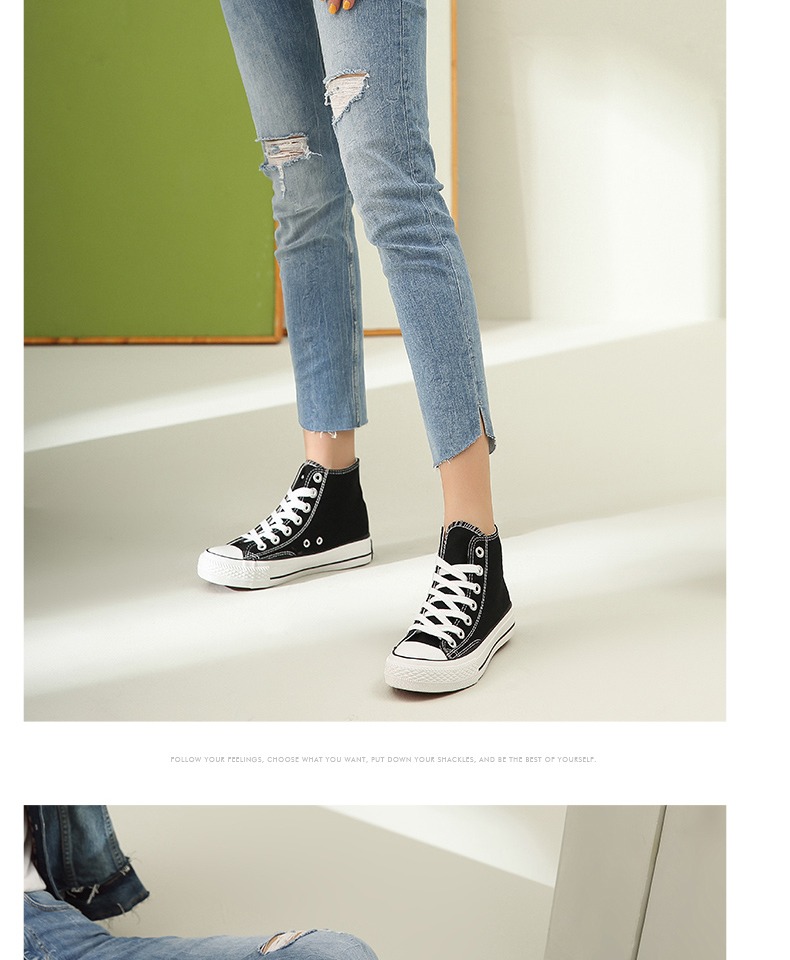 mật ongGIRL2019 mùa xuân giày cao mới cao giày nữ gió núi giày ulzzang giày phẳng hoang dã - Plimsolls giày bitis nữ
