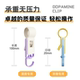 Pipe Clamp, Double Clamp Hook, Kitchen Clip, No-Drill Double Clamp, Slip-On Pipe Plastic Towel Rack