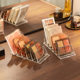 Desktop Portable Makeup Palette Storage Rack, Eyeshadow Palette Powder Compact Organizer, Blush and Eyeshadow Organizer Rack
