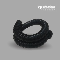 Cool bamboo tube smoking arm Silicone Acrylic transparent smoking cover scissors pliers High temperature folding hose