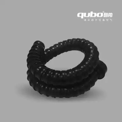 Cool Bai slub tube smoking arm Silicone acrylic transparent smoking cover scissors pliers high temperature resistant folding hose
