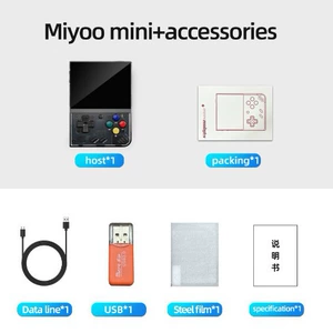 Трансграничная портативная игровая консоль Miyoo mini plus+ с открытым исходным кодом, портативная игровая консоль в стиле ретро, портативная игровая консоль GBA