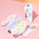 Children's Pure Cotton Insoles Can Be Cut, Children's Insoles Are Moisture-Wicking and Breathable, Suitable for Kids and Babies, Made of Thousand-Layer Fabric, Suitable for Spring, Summer, Autumn, and Winter