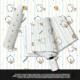 Self-Deprecating Bear Fully Automatic Umbrella, Dual-Use for Sun and Rain, Uv Protection, Black Coating Sun Umbrella, Folding Parasol for Women