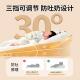 Baby Crib Anti-Spit-Up Slope Bed, Anti-Overflow and Anti-Choking Breathable Pillow, Baby Lying Feeding Device, Newborn Biomimetic Bed
