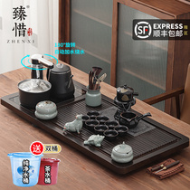 Zhenxie high-end fully automatic whole set of kung fu tea set home living room office meeting guest tea tray tea table