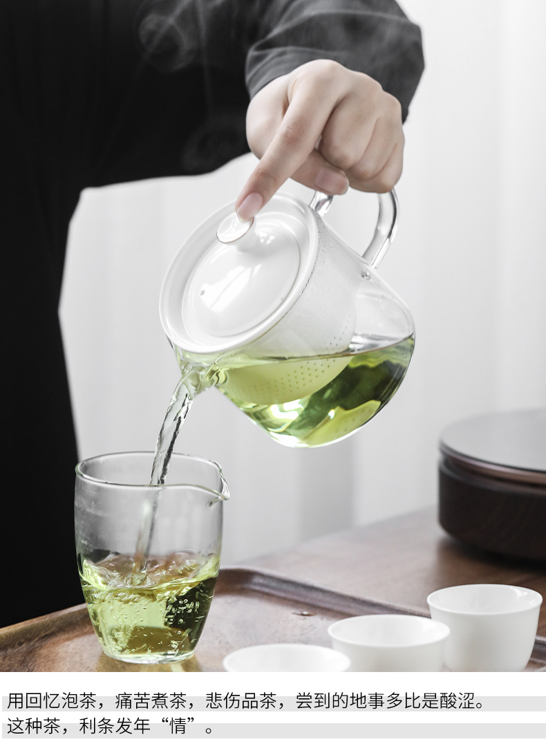 Become precious little electric TaoLu boiled tea, small home.mute steamed tea stove glass ceramic kettle kung fu tea set