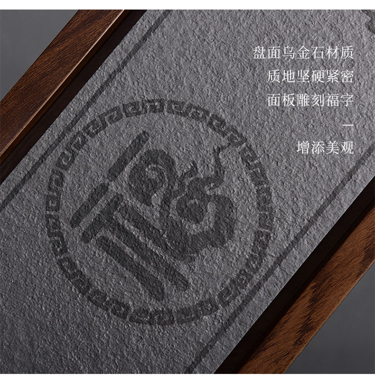 Thật không may, khay trà Wujinshi hiện đại nhà khay Nhật Bản Bộ trà Kung Fu đơn giản bằng gỗ khô bong bóng bàn trà nhỏ - Trà sứ bộ ấm trà đẹp giá rẻ
