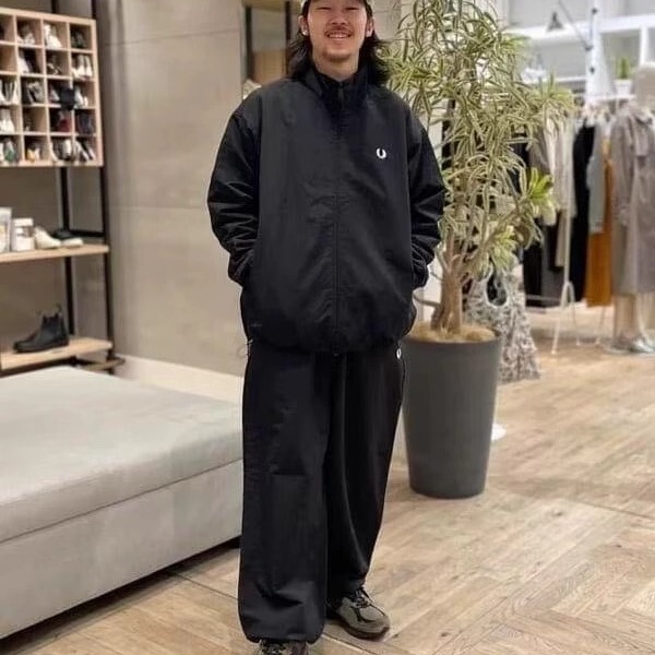 Beams 25Ss Japanese Spring/Summer Collaboration Fp Pleated Nylon Fully Lined Mesh Loose Fit Jacket