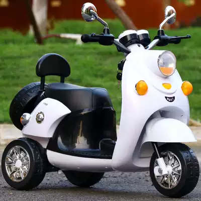 Oversized children's electric motor car 3710-year-old child charging toy car baby can sit on two-wheeled motorcycle