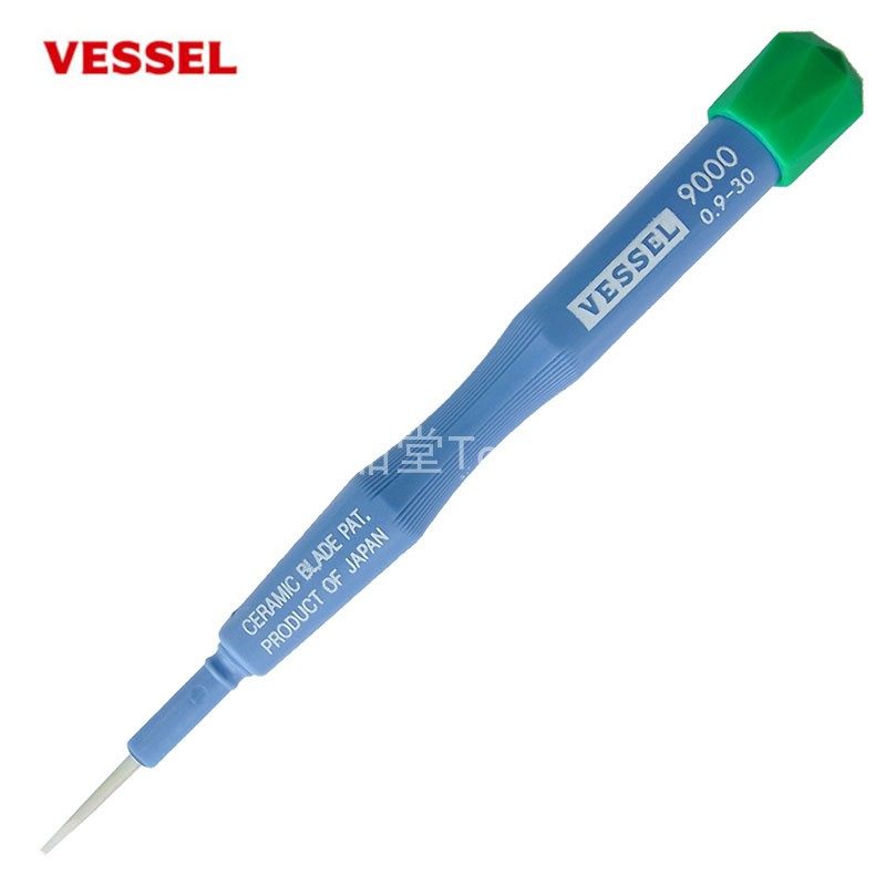 VESSEL Weiwei Japanese original electronic product adjustment special ceramic screwdriver No 9000