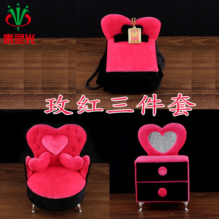 Thai Buddha's special velvet cloth anti-slip sofa inside with containing base for the stage man gas burst swing piece