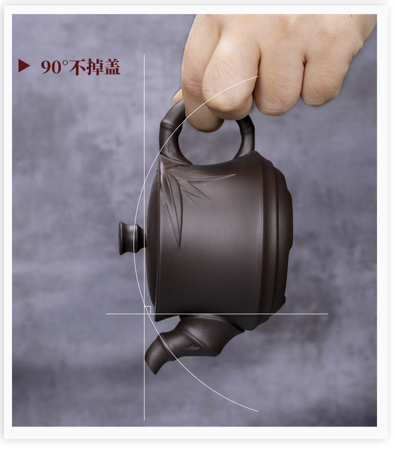 Jane quality manual it the glass cup single teapot tea office home of kung fu tea set spare parts