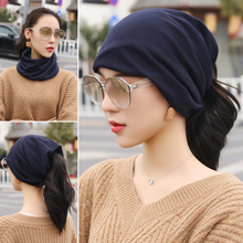 帽子女秋冬休闲时尚百搭头巾韩版