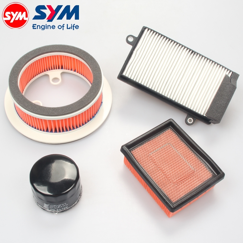 Sanyang MAXSYM TL500 air filter core oil filter CVT right crankcase filter original imported