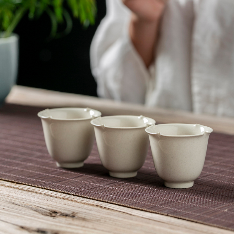 The Self - "appropriate physical plant ash manual sample tea cup sunflower cup tea cups kung fu tea jingdezhen Japanese