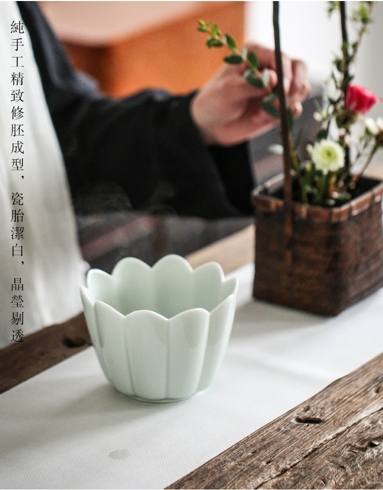 The Self - "appropriate content to build water tea tea to wash to wash water, after the small jingdezhen ceramic household vintage Japanese cup for wash dross barrels