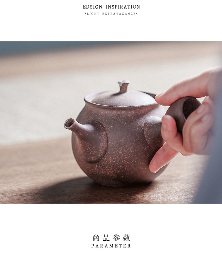 The Self - "appropriate content old rock, pure manual coppering. As silver pot teapot Japanese jingdezhen side put the pot of kung fu