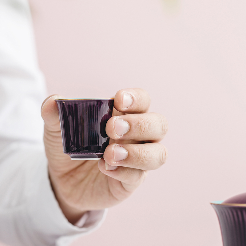 The Self - "appropriate content of jingdezhen ceramic sample tea cup cup palace restoring ancient ways platycodon grandiflorum purple kung fu noggin single CPU restoring ancient ways