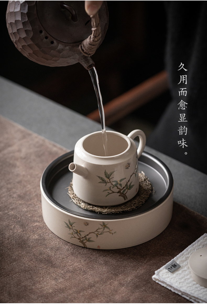 The Self - "appropriate content teapot tea jingdezhen ceramic teapot single pot of restoring ancient ways of household little teapot Japanese single