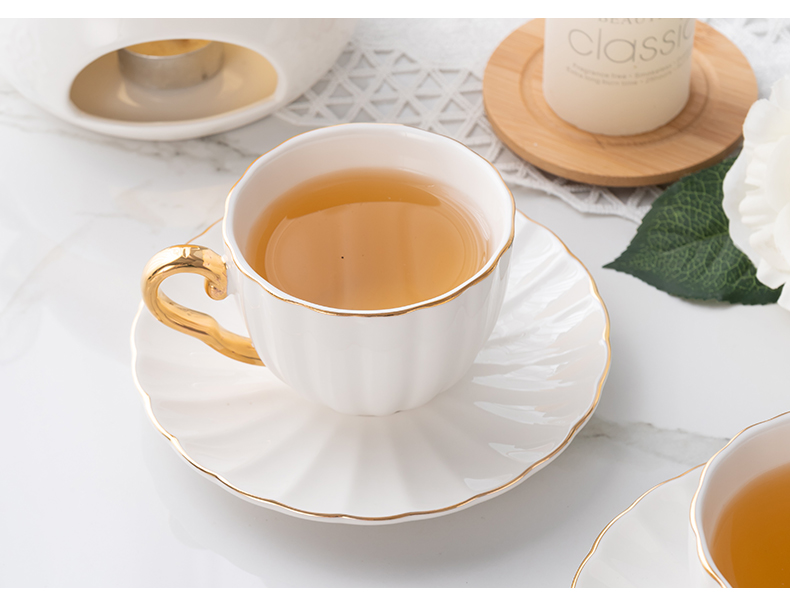 Golden butterfly ceramic flower pot flower the plants and flowers, and fruit tea coffee cup glass heat heating suits for