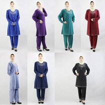 Hot selling Muslim ladies dress new baremen gowns womens long dress Back to the old age of worship in the family Ramadan clothing
